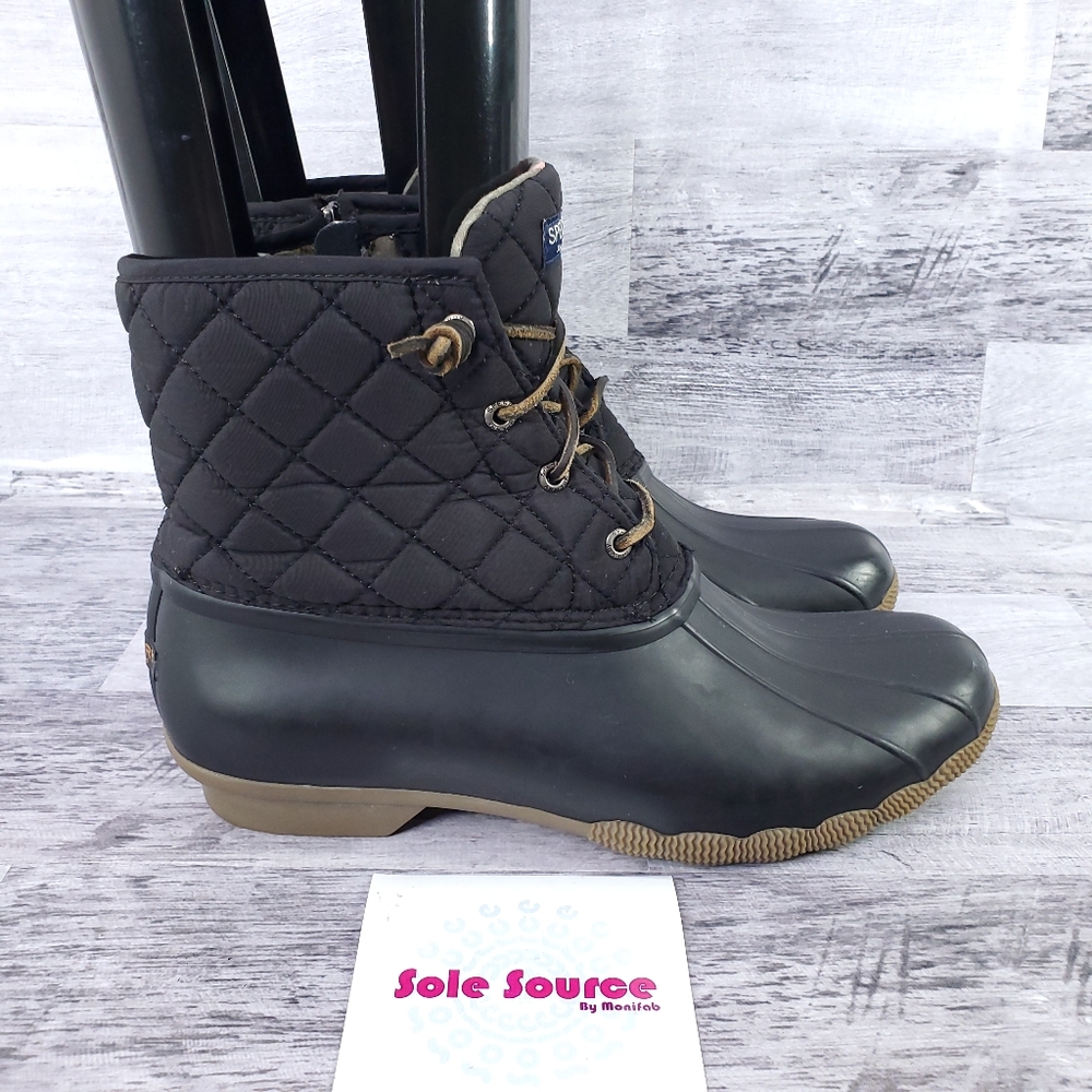 Sperry Waterproof Saltwater Quilted Duck Boot 11
